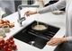 Кухонная мойка Blanco Etagon 500-U Silgranit® PuraDur® чорний 525887 - изображение 5