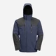 Спортивна вітрівка чоловіча Jack Wolfskin Jasper 2L Jkt M 1108373-1292 S Сіра з синім (4064886000017) - зображення 4