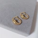 Серьги женские висячие минимализм MK1282 золотой - изображение 1