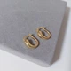 Серьги женские висячие минимализм MK1282 золотой - изображение 3