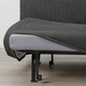 Крісло-ліжко IKEA LYCKSELE HÅVET ЛЮККСЕЛЕ ХОВЕТ, ВАНСБРУ темно-сірий, 193.869.88 - изображение 9