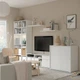 IKEA TV VIHALS, білий, 337х47х200 см, 094.406.79 - зображення 3