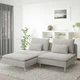2-місний диван IKEA SÖDERHAMN, з кушеткою, Viarp бежевий, коричневий, 293.057.60 - изображение 4