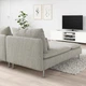 2-місний диван IKEA SÖDERHAMN, з кушеткою, Viarp бежевий, коричневий, 293.057.60 - изображение 8