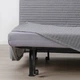 2-місний диван-ліжко IKEA LYCKSELE LÖVÅS ЛЮККСЕЛЕ ЛЕВОС, КНІСА світло-сірий, 093.870.35 - изображение 4