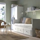 Каркас кушетки із 3 шухлядами IKEA HEMNES ХЕМНЕС, білий, 80х200 см, 903.493.26 - изображение 8