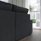 3-місний диван із кушеткою IKEA KIVIK КІВІК, Антрацит трезунд, 994.828.39 - изображение 11