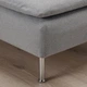 Кушетка IKEA SÖDERHAMN, Сірий тонер, 094.520.83 - изображение 13