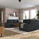 П-подібний диван IKEA KIVIK КІВІК, 6-місний, Антрацит трезунд, 594.943.92 - зображення 2