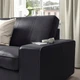 4-місний диван IKEA KIVIK КІВІК, з кушеткою, ГРАНН, Бомстад чорний, 394.431.91 - изображение 7