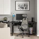 Игровой стол и стул IKEA UTESPELARE / STYRSPEL, черный, серый, 194.911.64 - изображение 2