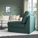 1 диван-ліжко IKEA KIVIK КІВІК, Келінге сіро-бірюзовий, 194.702.27 - изображение 15