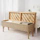Лавка з контейнером IKEA TOLKNING, ротанг ручної роботи, 120 см, 805.126.57 - изображение 14