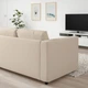 2-місний диван IKEA VIMLE ВІМЛЕ, ХАЛЛАРП бежевий, 993.990.05 - изображение 5