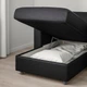 Кутовий диван-ліжко 5o шезлонга IKEA VIMLE ВІМЛЕ, ГРАНН, Бомстад чорний, 794.773.77 - изображение 11