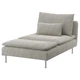 Кушетка IKEA SÖDERHAMN, Viarp бежевий, коричневий, 893.056.20 - зображення 3