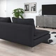 3-місна секція IKEA SÖDERHAMN, Фрідтуна темно-сіра, 694.495.68 - зображення 6