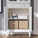 Тумба під телевізор IKEA IDANÄS ІДАНЕС, скло, білий, 325x40x211 см, 194.373.32 - изображение 12