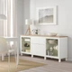 Модуль для зберігання із шухлядами IKEA BESTÅ БІСТО, Білий СІНДВІК, ЛАППВІКЕН, жертва біла, 180x42x76 см, - зображення 4