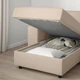 3-місний диван із кушеткою IKEA VIMLE ВІМЛЕ, з широкими підлокітниками, ХАЛЛАРП бежевий, 894.014.19 - изображение 8