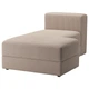 Шезлонг модуль IKEA JÄTTEBO, правильно, Самсала сіро-бежевий, 394.852.99 - изображение 1
