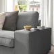 3-місний диван із кушеткою IKEA KIVIK КІВІК, Tibbleby бежевий, сірий, 994.405.90 - зображення 9