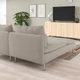 2-місний диван з диваном IKEA SÖDERHAMN, Fridtuna світло-бежевий, 094.496.89 - зображення 8