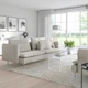 3-місний диван IKEA SÖDERHAMN, Viarp бежевий, коричневий, 693.056.97 - изображение 3