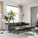 3-місний диван із кушеткою IKEA ÄPPLARYD, ЛЕЙДЕ сірий/чорний, 694.180.67 - изображение 8