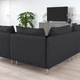 Кутовий диван IKEA SÖDERHAMN, 3-місний, Фрідтуна темно-сіра, 594.495.83 - изображение 8