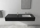 Смеситель для раковины Hansgrohe Vernis Shape черный/матовый 71562670 - изображение 3