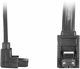 Кабель Lanberg SATA II metal clips F/F 0.5 м Black (CA-SASA-14CU-0050-BK) - зображення 1