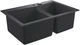 Кухонная мойка GROHE Sink K700 840x560 31657AP0 Granite Black - изображение 3