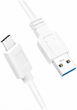 Kabel Logilink USB 3.2 Gen1x1 USB Type-A- USB Type-C 1 m White (4052792055238) - obraz 1