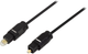 Kabel Logilink Toslink S/PDIF - Toslink S/PDIF 1.5 m Black (4052792006483) - obraz 1