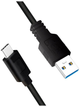 Кабель Logilink USB Type-A - USB Type-C 3 м Black (4052792055207) - зображення 1