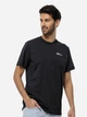 Футболка хлопковая длинная мужская Jack Wolfskin Essential T M 1808382-6001 XL Черная (4064886030113) - изображение 1