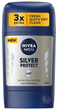 Antyperspirant NIVEA Silver Protect w sztyfcie dla mężczyzn 50 ml (42429654 / 42249654) - obraz 1