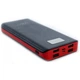 Зовнішній акумулятор UKC 50000 (15000) mAh Power Bank з екраном 4хUSB Чорно-червоний (12392) - зображення 1