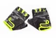 Велорукавиці Kands AL-1460 з короткими пальцями XL Black-Light green (G0000068) - изображение 3