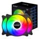 Корпусный вентилятор PCCOOLER FX 120 ARGB BK 3in1, черный - изображение 6
