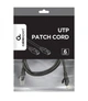 Патч корд Cablexpert PP6U-1M/BK, UTP, категория. 6, литой, 50u" штекер с фиксатором, 1 м, черный - изображение 3