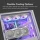 Корпус комп'ютерний Cougar Uniface RGB, білий - зображення 12
