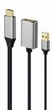 Адаптер-переходник HDMI на DisplayPort Cablexpert A-HDMIM-DPF-02 - изображение 1