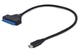 Переходник Cablexpert AUS3-03 с USB-C 3.0 на SATA II - изображение 3