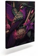 Картина за номерами з Галерейною натяжкою та Металізованими фарбами Art Millennium Колібрі на квітці АМ-0554 40Х50 - зображення 1