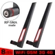 2шт. антенна WiFi GSM универсальная 8dBi 900/1800MHz 2.4-5.8GHz RP SMA для роутеров, модемов, репитеров и т.п. - изображение 7