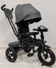 Дитячий велосипед з батьківською ручкою (6088 F – 980-66) Best Trike , фара музична з USB, Bluetooth надувні колеса, пульт включення світла і звука - зображення 4