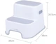 Ступени для ребенка в ванную FreeON White-Grey - изображение 5