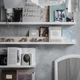 Полиця для картин IKEA MOSSLANDA МОССЛАНДА, білий, 55 см, 402.917.66 - зображення 12
